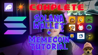 Solana blockchain: Complete Phantom Wallet Tutorial for Trading Meme Coins and NFTs!