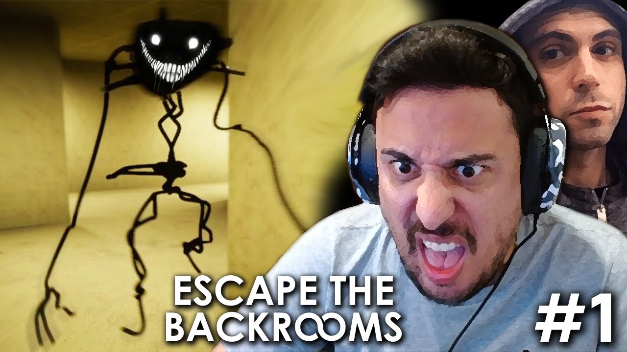 LAS PEORES ENTIDADES de ESCAPE THE BACKROOMS #1 c/ Vegetta