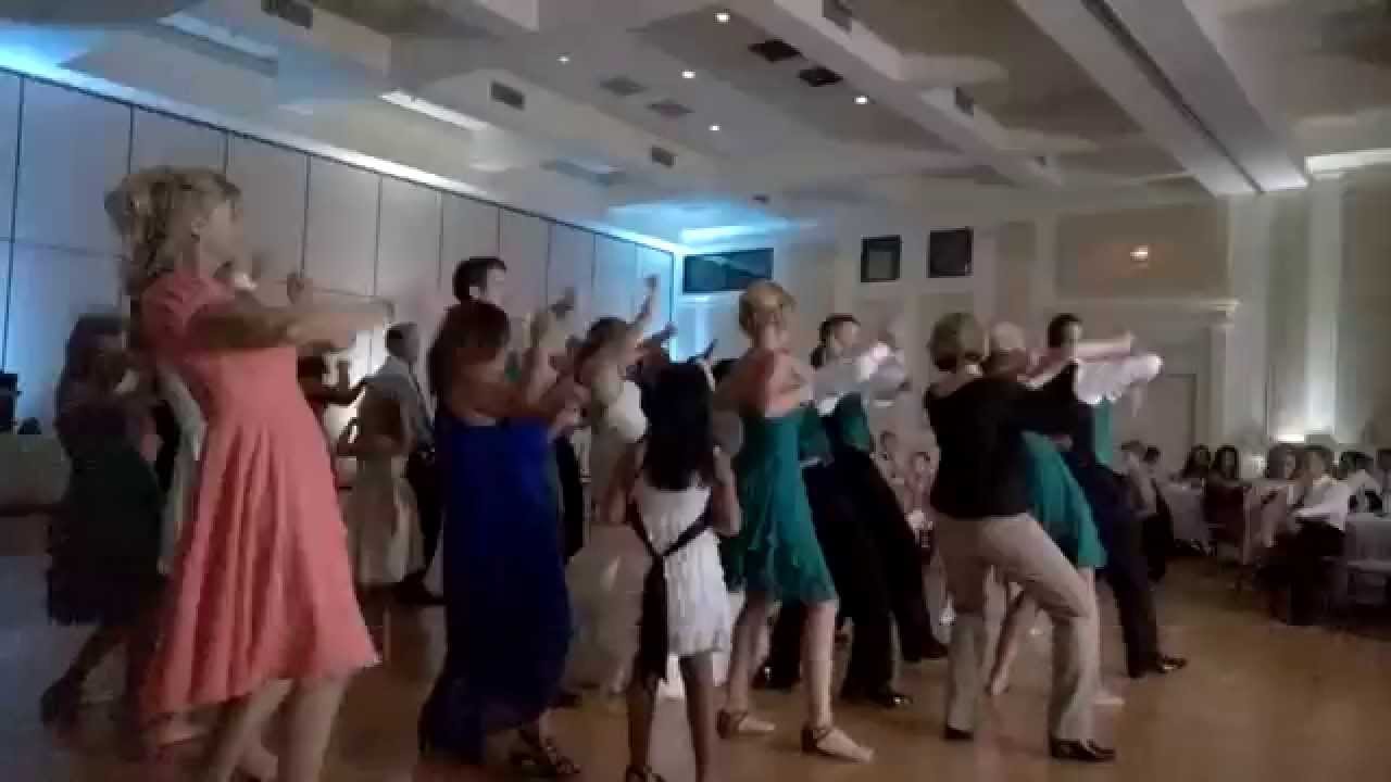 April Allbritton Reuning - Wedding reception, April's mom having fun