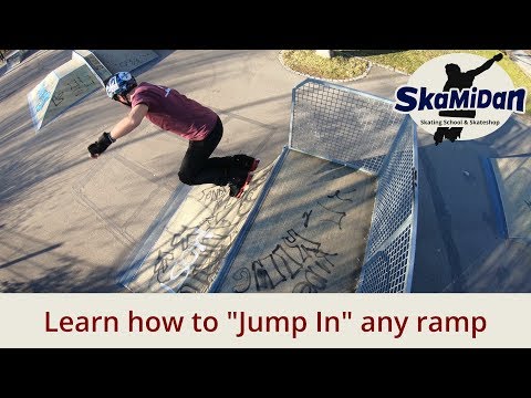 How To Jump In On Rollerblades | Jump In Any Ramp & Pipe | Aggressive Inline Skating | Basics #04