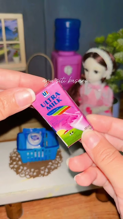 susu miniature tapi aslinya mirip bgt 😳😳 #minifood #shortvideo