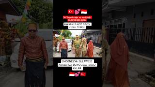 Endonezya Sulawasi Adasında, Ankaralı Akif Beyin Nikah Töreni, Duygusal Dolu Anlar