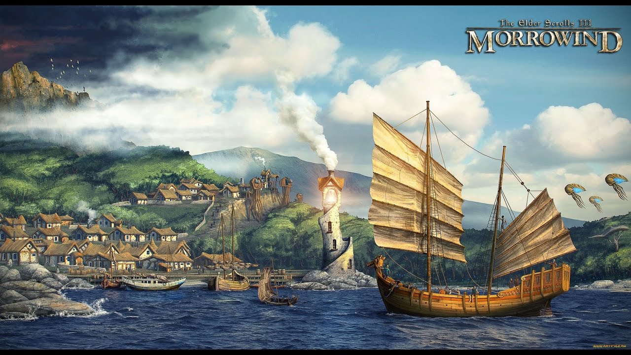 вордстат Morrowind Fullrest Repack 1.5 слепое прохождение ч.172: Горькая Чаша