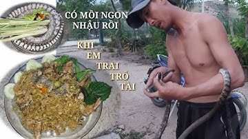 Thịt Rắn Xào Sả Ớt Siêu Cay | Ẩm thực ia Pa Kim Tươi