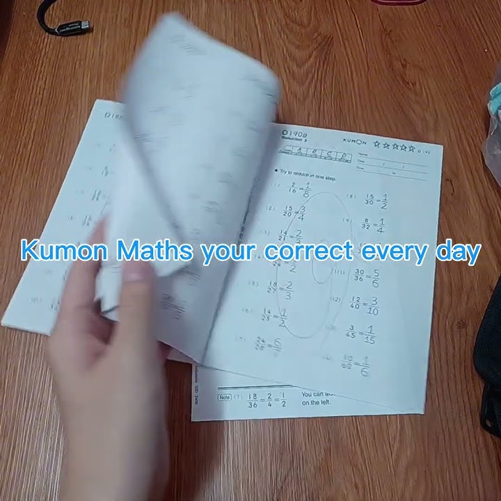 Kumon Maths grade