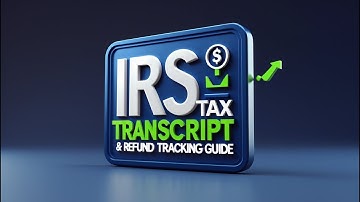 IRS Tax Transcript Tax Refund Tracking Guide