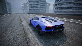 Lambo Aventodor. 3d model lowpoly. 6K tris total. 2.9K tris on the body