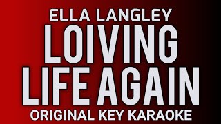 Ella Langley - Loving Life Again - Karaoke