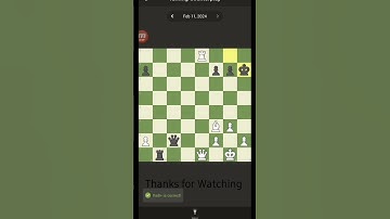 Daily Puzzle 2/11/24 #chess #chesspuzzle #chesscom