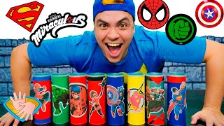 👋🏻LIBRAS👋🏾 OS AVENTUREIROS VIRARAM SUPER HERÓIS COM CHIPS MÁGICA - الشبس السحري детский канал screenshot 5