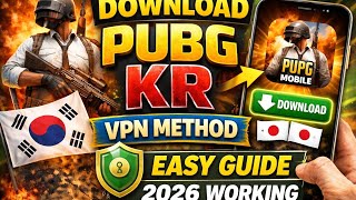 How to download PUBG mobile Korea (KR) 2026 screenshot 5