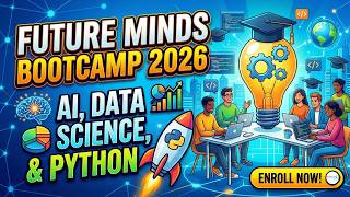 Enroll in Future Minds Bootcamp 2026 | Learn AI, Data Science &amp; Python (Urdu)