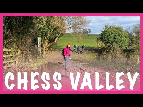 Chess Valley from Rickmansworth | Drone 4K | 🇬🇧 Hiking UK | England