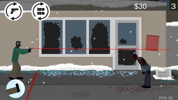 Flat Zombies: Defense Android Gameplay