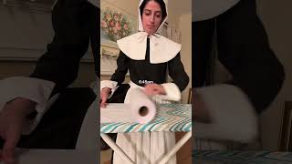 This is how you make a Victorian dress ￼