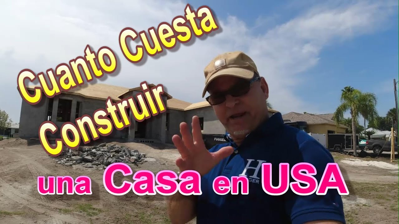 💰💰💰Cuanto cuesta construir una casa en Estados Unidos?💰💰💰