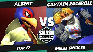 Swt Na West Rf Top 12 - Captain Faceroll Sheik Vs. Albert Falco Ssbm Smash Melee Tournament