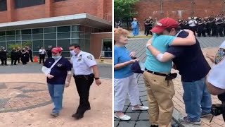 NYPD sergeant struck during George Floyd protest released from hospital