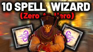 10 SPELL WIZARD ZERO TO HERO (they buffed it...) Dark and Darker Gameplay