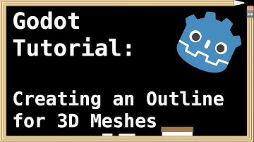 Godot 3D outline Meshes Tutorial – Use them as selection or hover element