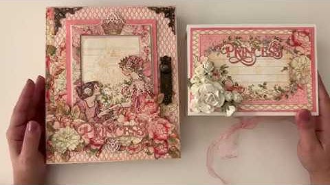 Graphic 45 Princess album and altered book box {2019 Brand Ambassador Audition}