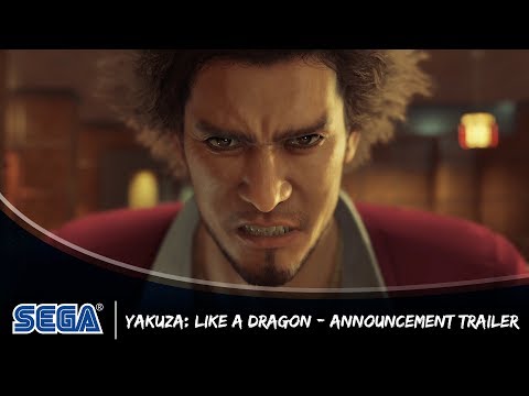 Yakuza: Like a Dragon | Announcement Trailer ((SP)