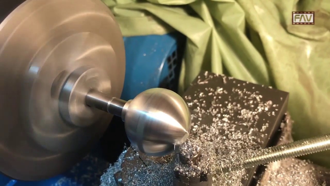 Tornitura Sferica Con Utensile Autocostruito 26 Youtube
