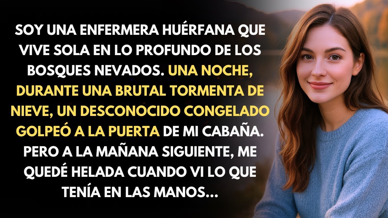Durante la Tormenta de Nieve, Acogí a un Desconocido—Y a la Mañana Descubrí la Verdad