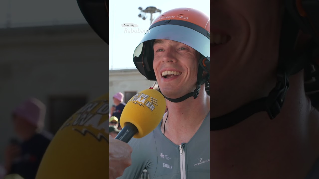 Thymen Arensman had de meest ondankbare taak?