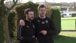 Tom Grennan's training session with the Hatters, on Sky Sports!