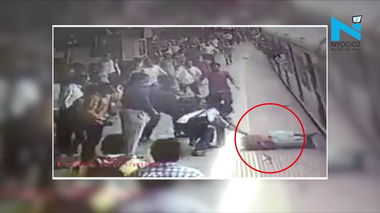 RPF constable saves woman from getting under train in Mumbai