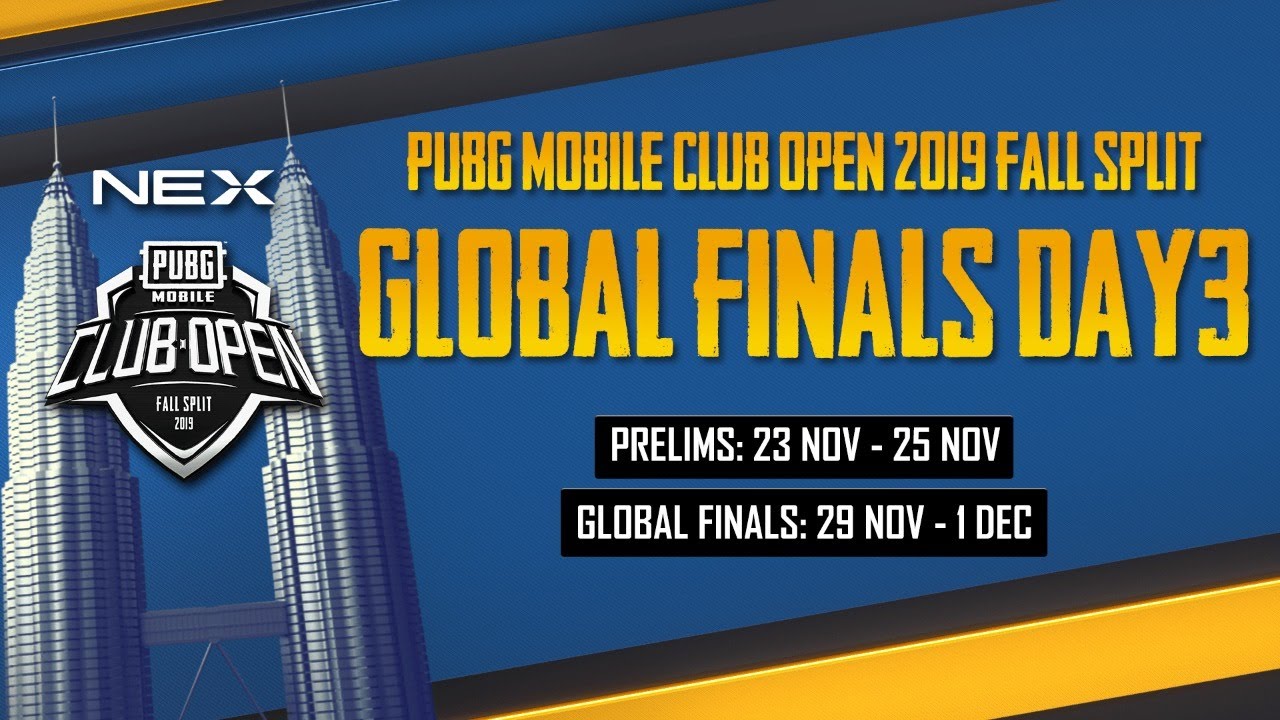 [DE] PMCO Global | Finale, 3. Spieltag | Nex | Fall Split | PUBG MOBILE CLUB OPEN 2019