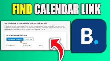 How To Find Your Booking Com Calendar Link (Step By Step Guide)