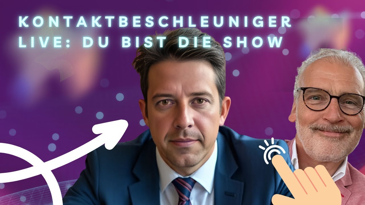 KONTAKTBESCHLEUNIGER LIVE: DU BIST DIE SHOW - Richard Diks