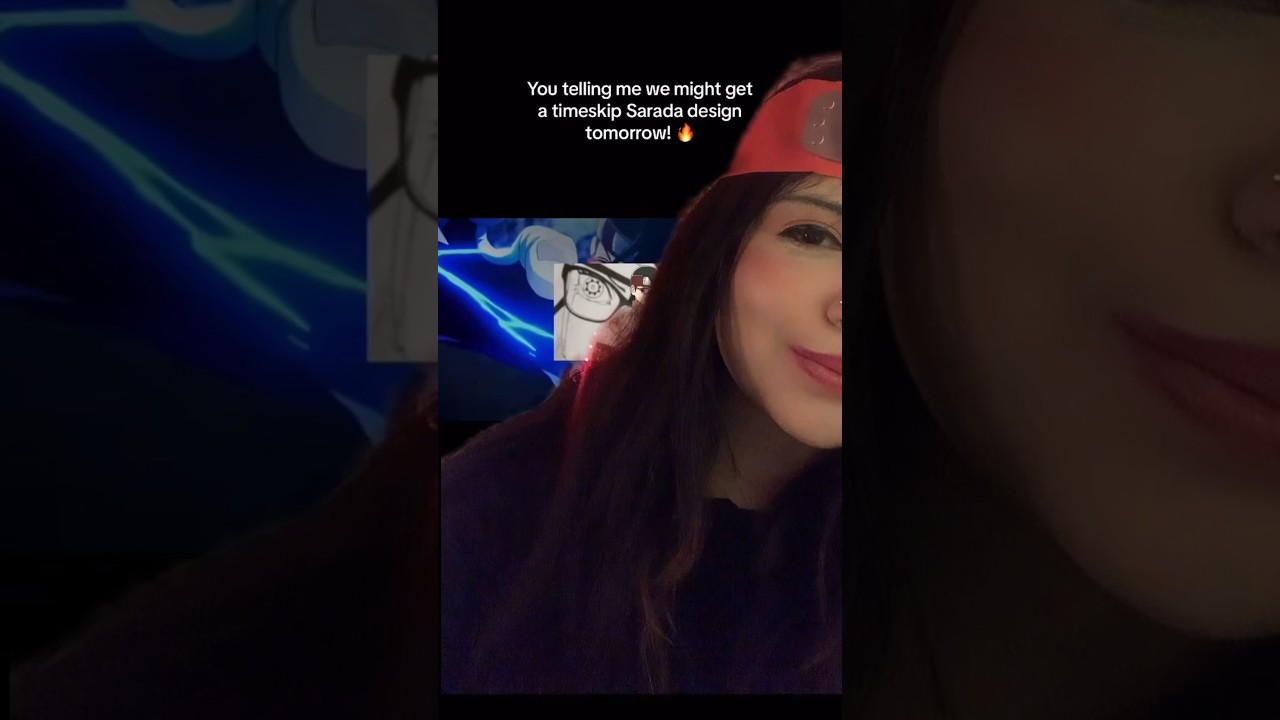 We might soon see a new Sarada Uchiha design ❤️ 