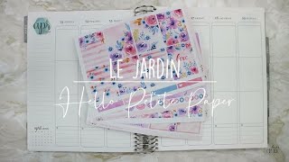 Memory Plan with me | Le Jardin || Hello Petite Paper