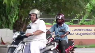 Helmet and seatbelt