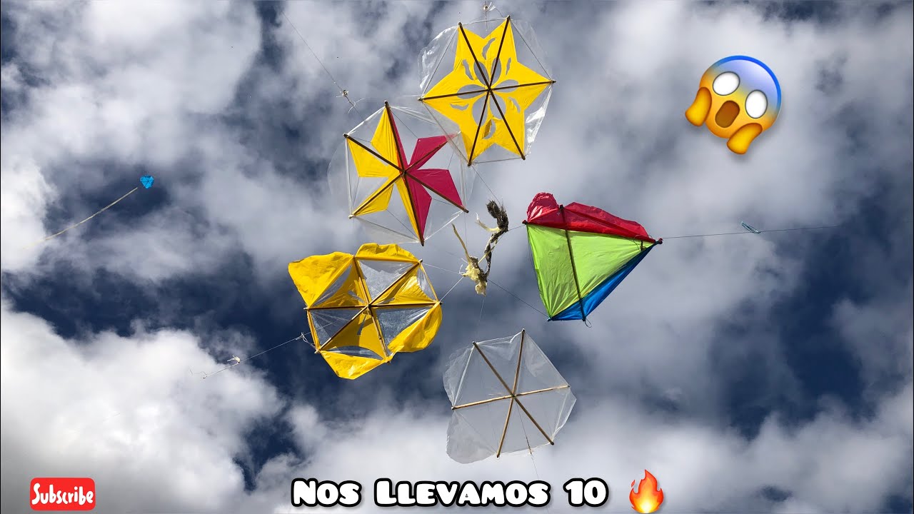 No Llevamos 10 🔥 Chichigua Lajiando Quemamos 1 😱Volando Chichigua Haciendo guiso Papalote O Cometa