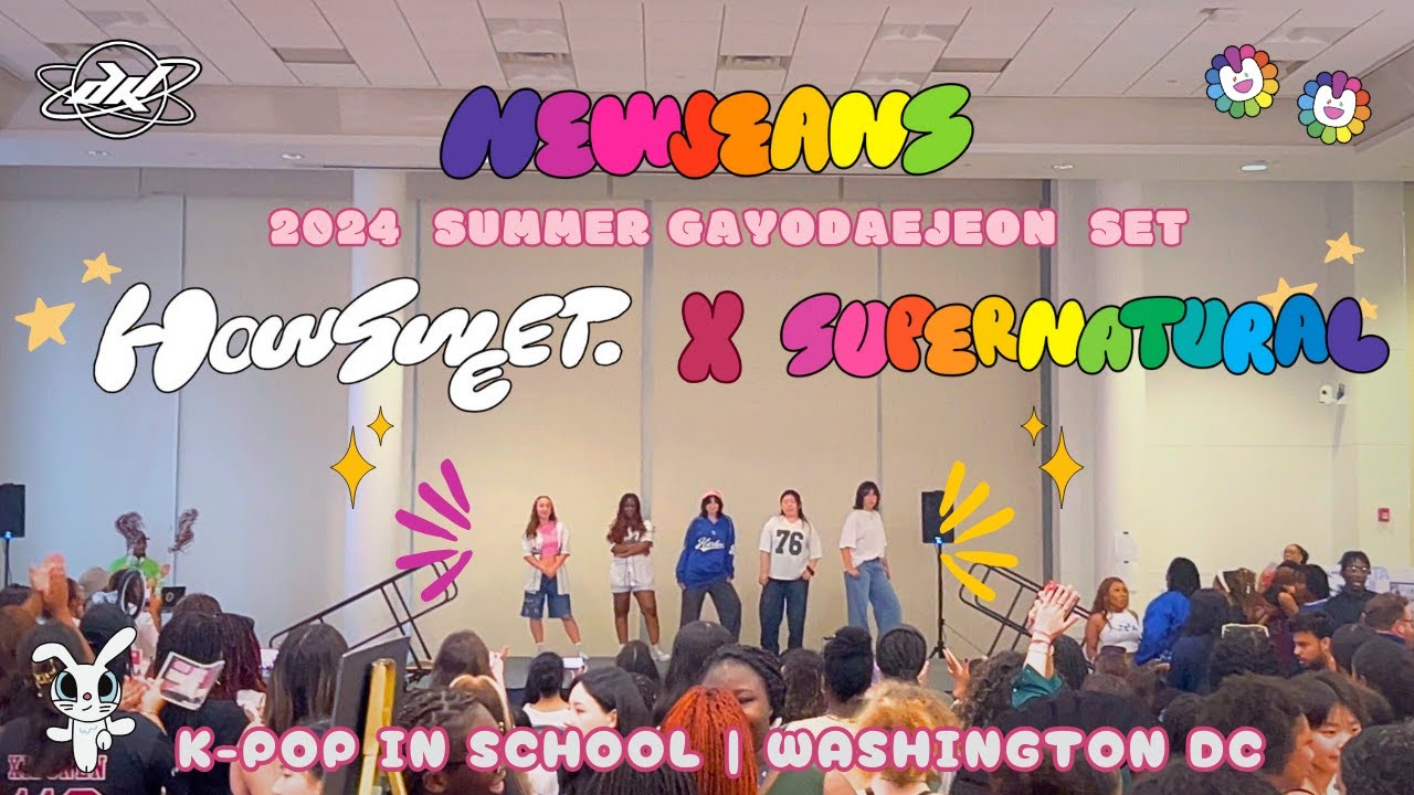[K-POP IN SCHOOL PERFORMANCE] NewJeans (뉴진스) 'How Sweet + Supernatural' by District K | D.C.