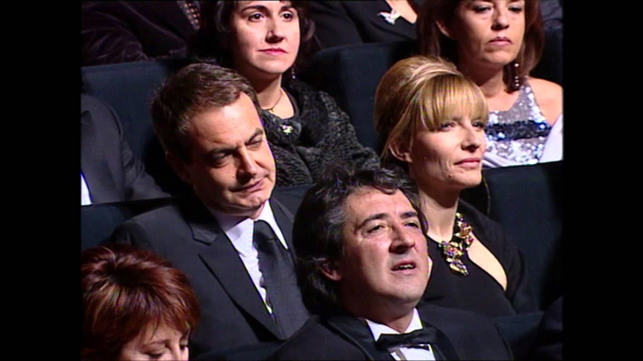 El actor José Luis López Vázquez recoge el Goya de Honor en 2005