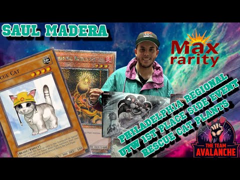 Philadelphia Regional | UTW 1st Place Side Event Cat Plants Deck Profile | Saul Madera | MAX RARITY!