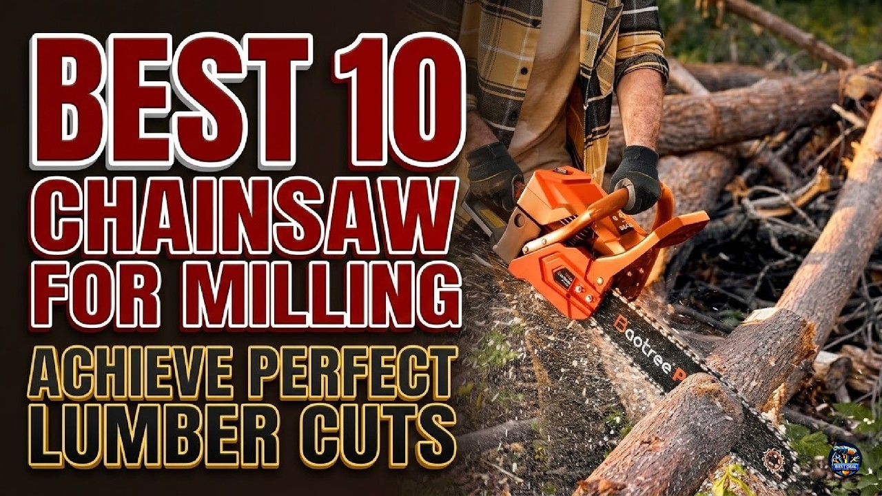 Best Chainsaw for Milling Lumber: Top 10 Picks for 2026 Reviewed! - YouTube