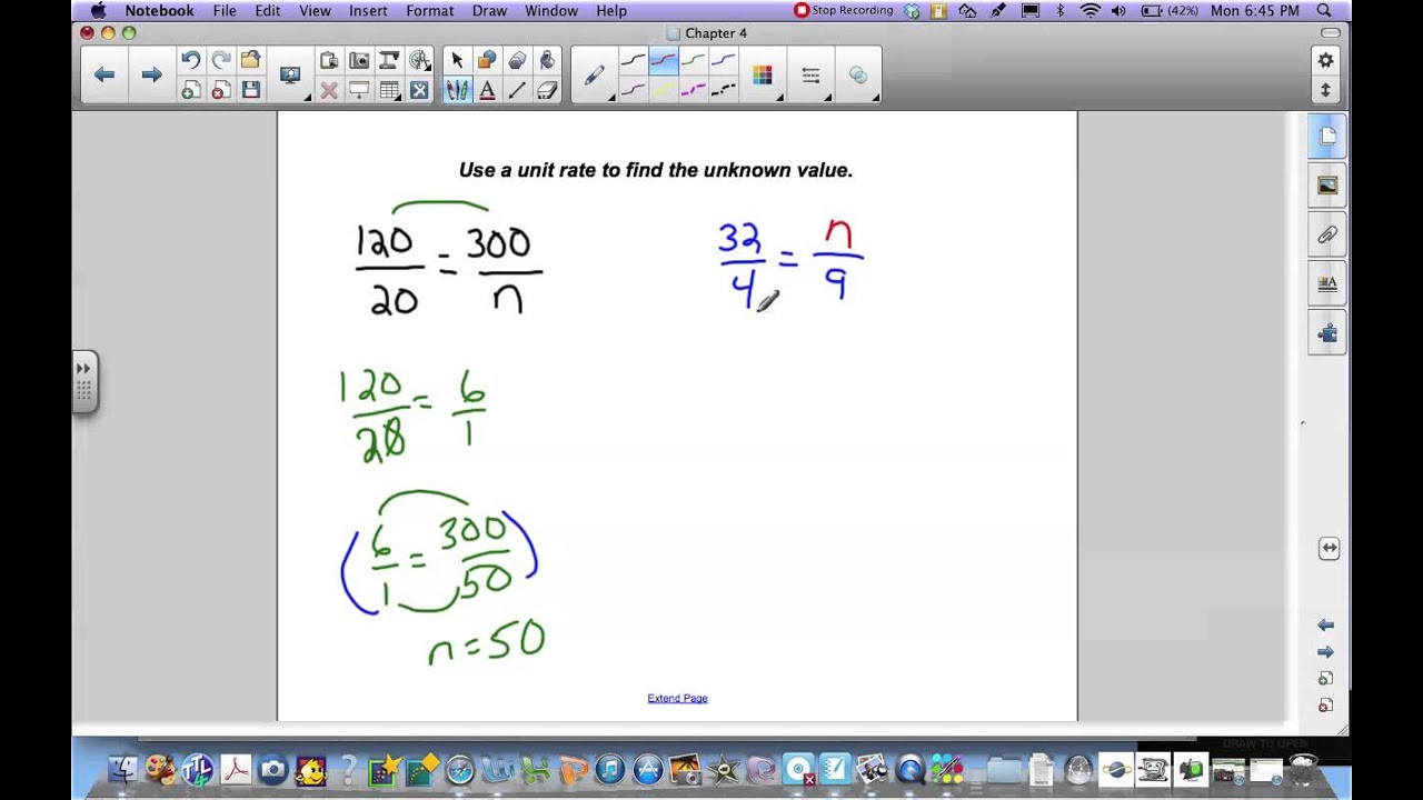 Using Unit Rates To Compare Ratios