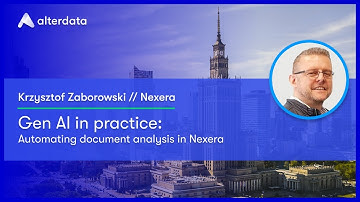Data that drive business: Gen AI in practice: Automating document analysis at Nexera (1-2.04.2025)
