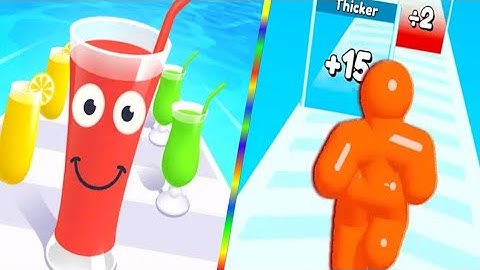 🎮Juice Run vs Tall Man Run All Levels - New Max Level Android,Ios Mobile Gameplay - Samudra Games