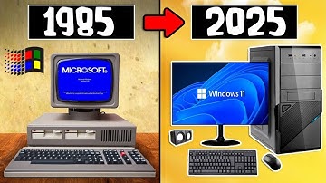 A Incrível Evolução E Trajetória Do Windows-1985 a 2025 [Windows 1.0 Até 11]