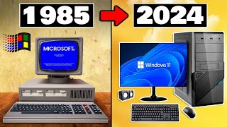 A Incrível Evolução E Trajetória Do Windows-1985 a 2024 [Windows 1.0 Até 11]