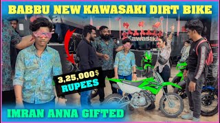 Babbu New Kawasaki Dirt Bike imran Anna Gift ఇచ్చాడు | Pareshan Boys1