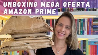 Unboxing Mega Oferta Amazon Prime: livros que comprei e ganhei