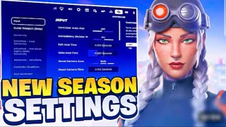 BRAND NEW SEASON CONTROLLER SETTINGS FOR RANKED! #fortnite #settings 